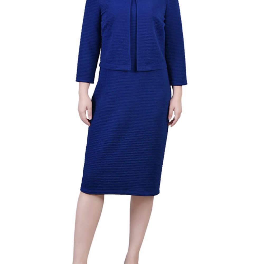 Elegant Blue Women's Skirt